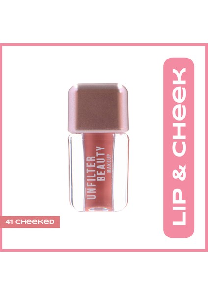 41 Cheeked Lip&Cheek Parlatıcısı Doğal Görünüm ve Parlak Etki ile