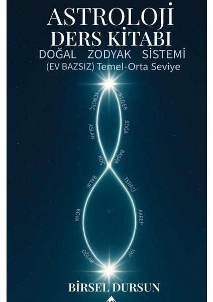Astroloji Ders Kitabı Doğal Zodyak Sistemi Ev Bazsız Temel Orta Seviye