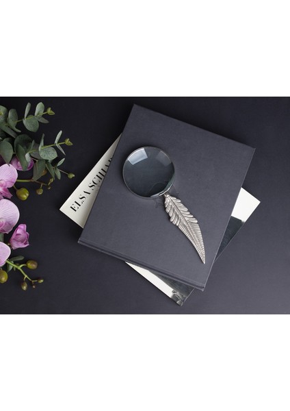 Leaf Büyüteç Obje 25 cm fiyatları