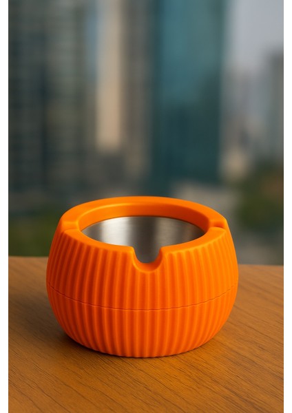 Kokusuz Sert Plastik Oto Araba Küllük 2 Adet Karışık Renk fırsatları