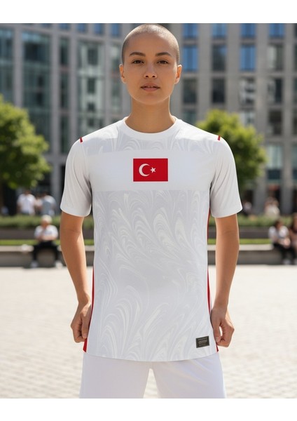 Isme Özel Yazdırmalı Türkiye Beyaz Milli Takım T-Shirt Halı Saha Forması indirimleri