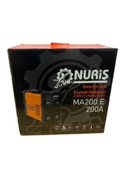 MA200E Inverter Kaynak Makinesi 200A + Kaynak Maskesi Hediye indirimleri