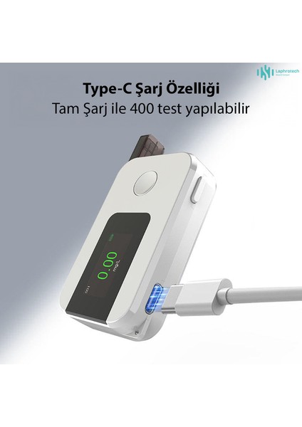 Profesyonel Promil Ölçer Alkolmetre Laphrotech K1 Pro LED Portatif Ölçüm Cihazı indirimleri