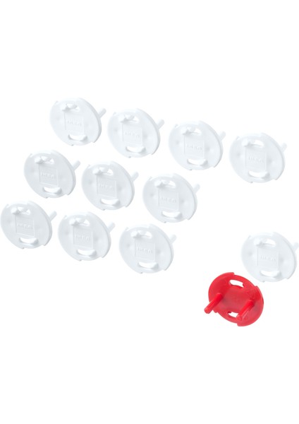 Priz Emniyeti, Beyaz, 12 Adet
