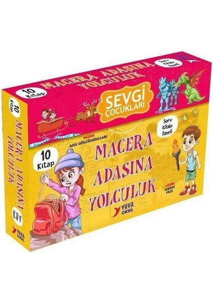 Macera Adasına Yolculuk Seti 10 Kitap Takım