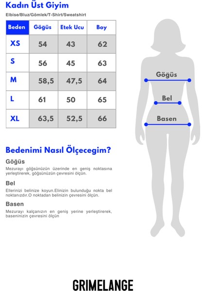 LIORAEN Kadın Baskılı Relaxed Kanguru Cepli Kapüşonlu Lacivert Sweatshirt