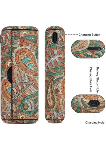 Iqos Kılıf Prime Manyetik Kapaklı Kılıf(Terrea ile Çalışan Cihaza Uygun Kılıftır) fiyatları