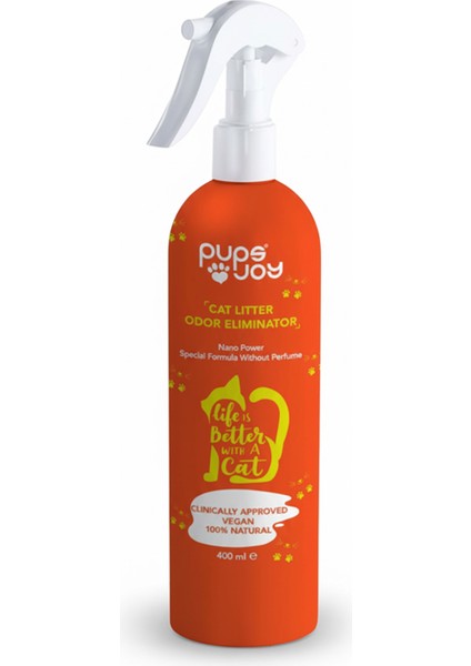 Kedi Kumu Koku Giderici Sprey Nano Gümüş Içerikli Parfümsüz Özel Formül fiyatları