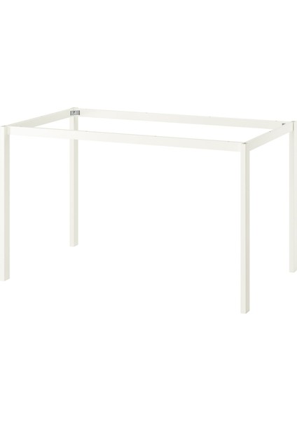 Yemek Masası Iskeleti, Beyaz, 125X74X73 cm