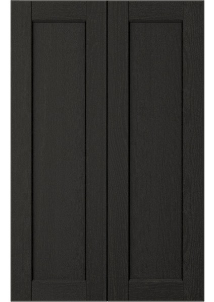 Kapak, Siyah Boyalı, 25X80 cm