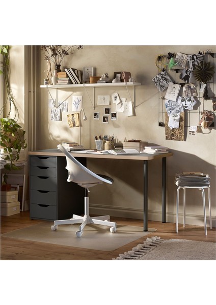 Çalışma Masası, Gri, 140X60 cm fiyatları