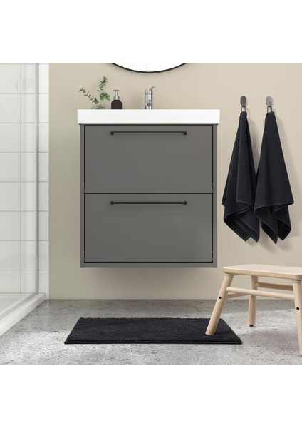 Banyo Paspası, Siyah, 40X60 cm fırsatları