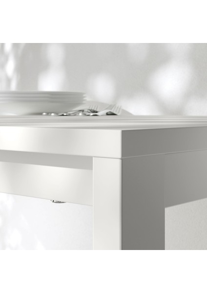 Yemek Masası Tablası, Beyaz, 125X74 cm fiyatları