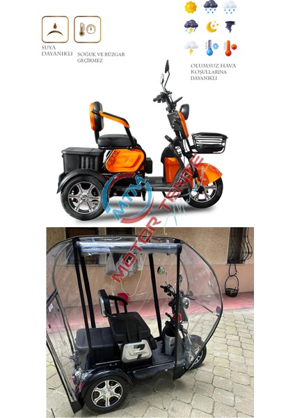 Yuki Yk-56 Pony Üç Tekerli Motor Kabini