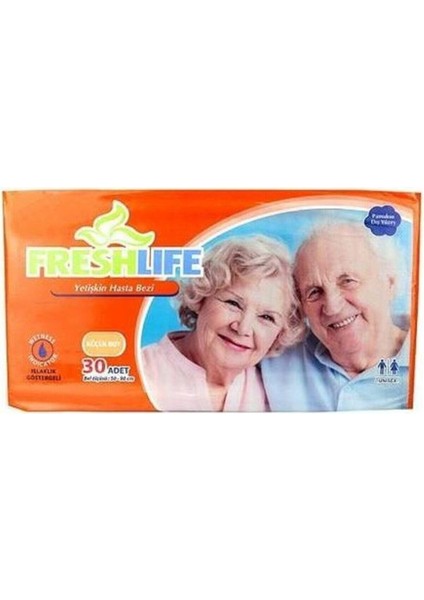 Yetişkin Hasta Bezi Belbantlı Small 30'lu Paket Bel Çevresi 50CM-90CM