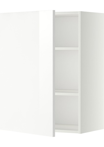 Mutfak Duvar Dolabı, Rınghult Beyaz, 60X80 Cm, 1 Kapaklı