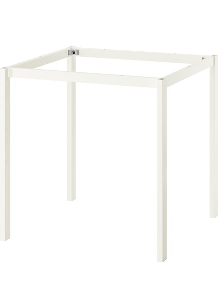 Yemek Masası Iskeleti, Beyaz, 74X74X73 cm