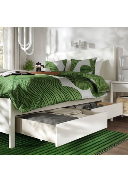 Yatak Odası Takımı, Kırık Beyaz, 160X200 Cm, 3'lü Set modelleri