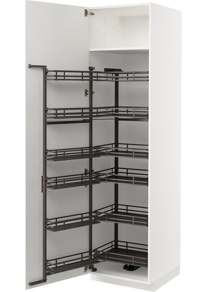 Kiler Dolabı, Rınghult Beyaz, 60X60X220 cm