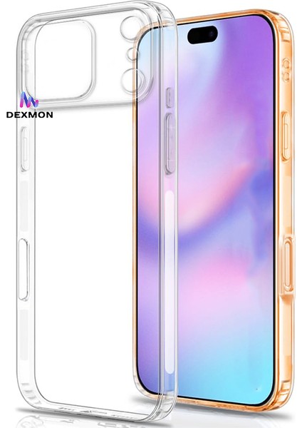 iPhone 17 Pro Max Uyumlu Şarj Soketi Koruma Tıpalı - Kamera Korumalı Şeffaf Silikon Kılıf modelleri