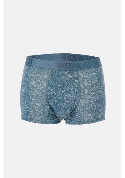 Açık Gri-Gri 4210 3'lü Desenli Micro Modal Boxer fiyatları