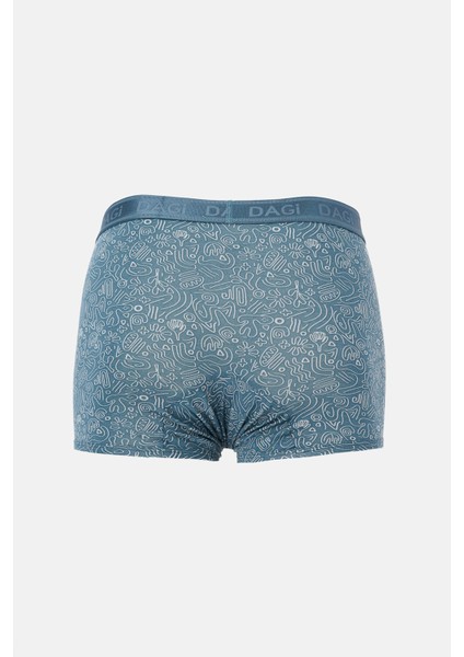 Açık Gri-Gri 4210 3'lü Desenli Micro Modal Boxer modelleri