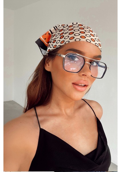 Serre Kadın Blue Block Gözlük Gold-Siyah