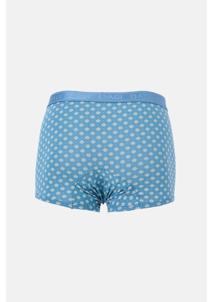 Mavi 4210 3'lü Desenli Micro Modal Boxer modelleri