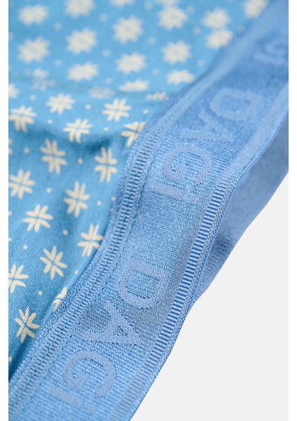 Mavi 4210 3'lü Desenli Micro Modal Boxer fırsatları