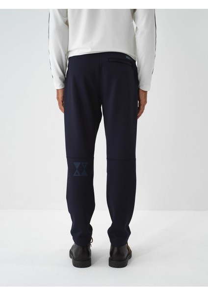 Erkek Lacivert Esnek Dokulu Regular Fit Jogger Pantolon indirimleri
