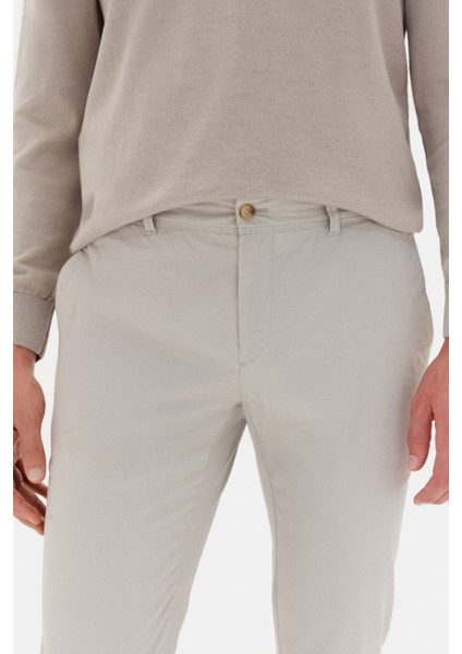 Slim Fit Taş Armürlü Chino Pantolon fiyatları