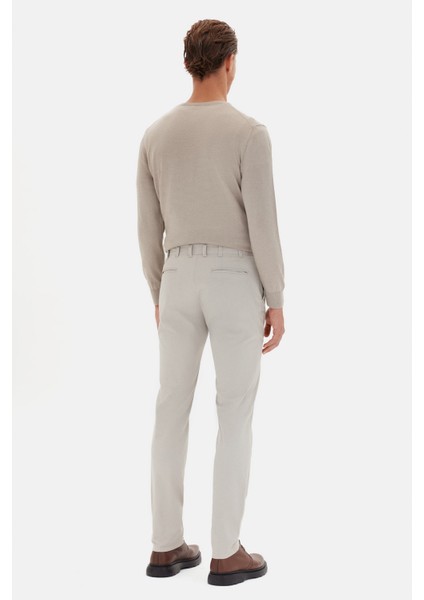 Slim Fit Taş Armürlü Chino Pantolon fırsatları
