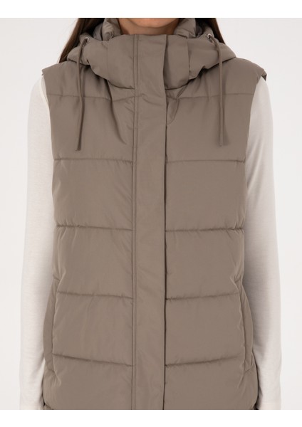 Kadın Vizon Yelek 50309044-VR052