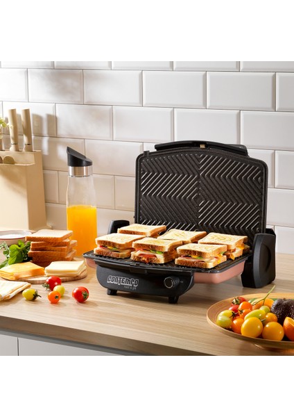 Şık Pembe Tost Makinesi, Hızlı ve Kolay Kullanım, Modern Tasarım fiyatları