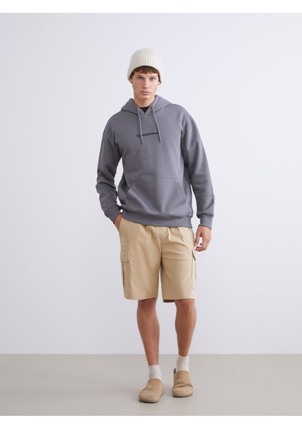 Yeni Sezon Standart Kalıp Erkek Kargo Şort