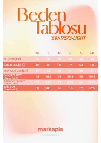 Kadın Düz Dar Jean Etek Açık Mavi