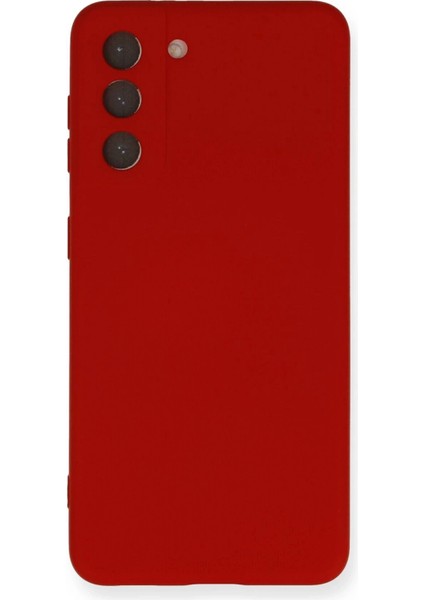 Bfs Samsung Galaxy S21 Kılıf Nano Içi Kadife Silikon - Kırmızı