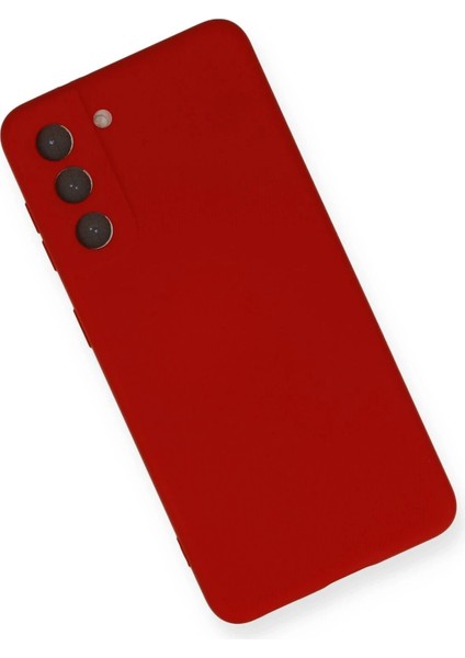 Bfs Samsung Galaxy S21 Kılıf Nano Içi Kadife Silikon - Kırmızı modelleri