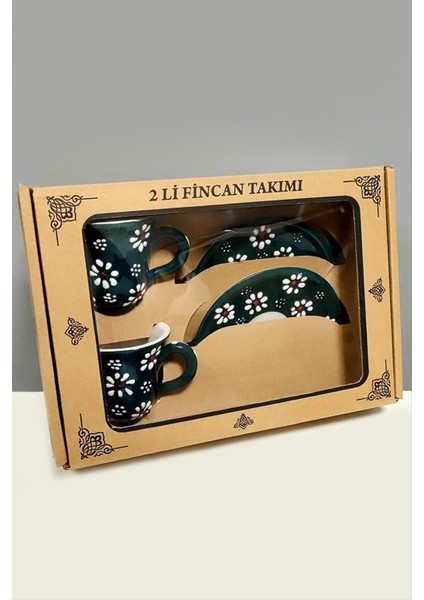 Papatya Desenli Seramik Ikili Fincan Takımı fiyatları