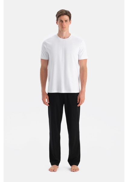 Penye Modal Ikili Örme Pantolon