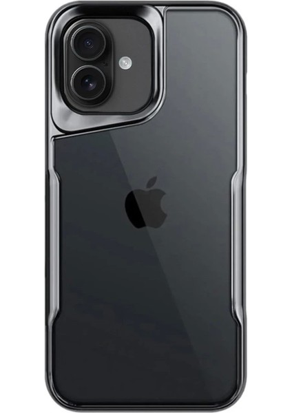 Bfs iPhone 16 Kılıf Boyi Silikon Kapak - Titan Gri