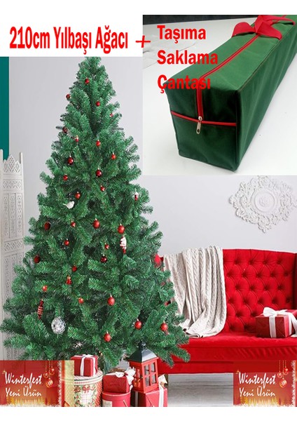 Yılbaşı Çam Ağacı 150-180-210-240-300 cm