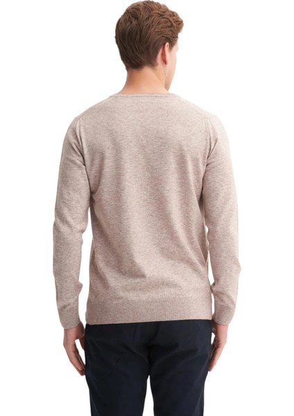 Premium Slim Fit Viskon Karışımlı Bisiklet Yaka KAZAK-33220 modelleri