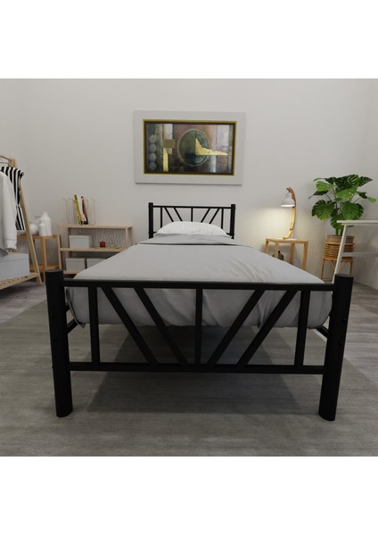 Gardenya Tek Kişilik Metal Karyola Yüksek Kalite, Ses Çıkarmaz ,ölçülü Model Karyola modelleri