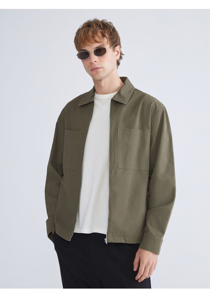 Yeni Sezon Rahat Kalıp Erkek Gömlek Ceket