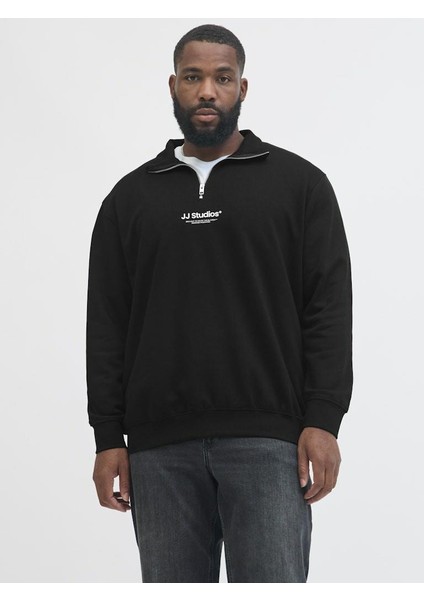 Jack Jones Jjesoho Sweat Quarter Zıp Hn Noos Pls Sweat 12279519