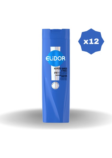 Şampuan Kepeğe Karşı 2in1 400 ml - (12 Adet)