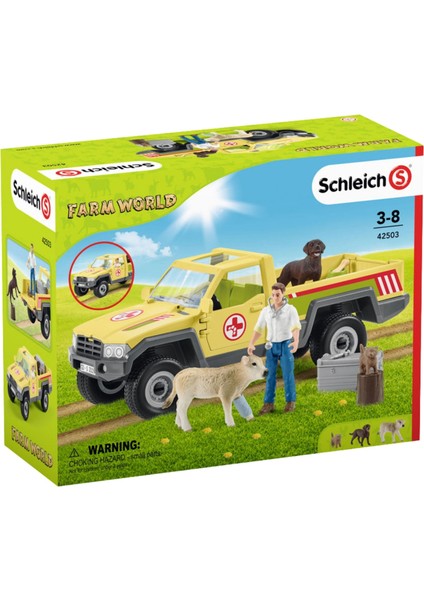 Farm World Oyun Seti Veteriner Çiftlikte CFW42503