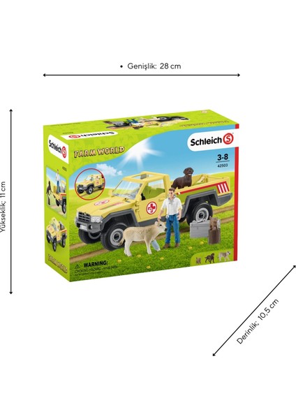 Farm World Oyun Seti Veteriner Çiftlikte CFW42503 fiyatları