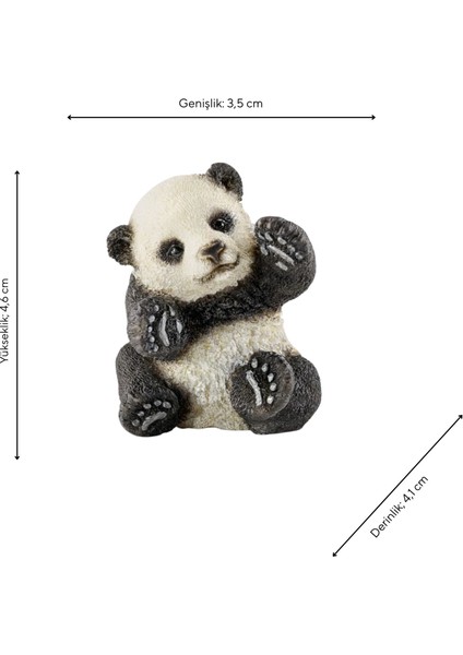 Oynayan Yavru Panda Figür 4 Cm fiyatları